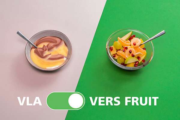 Eetwissel Vla > Vers fruit